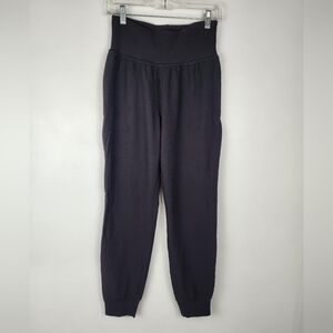 Athleta Salutation Rib Jogger, Black, M/T (Medium/Tall)